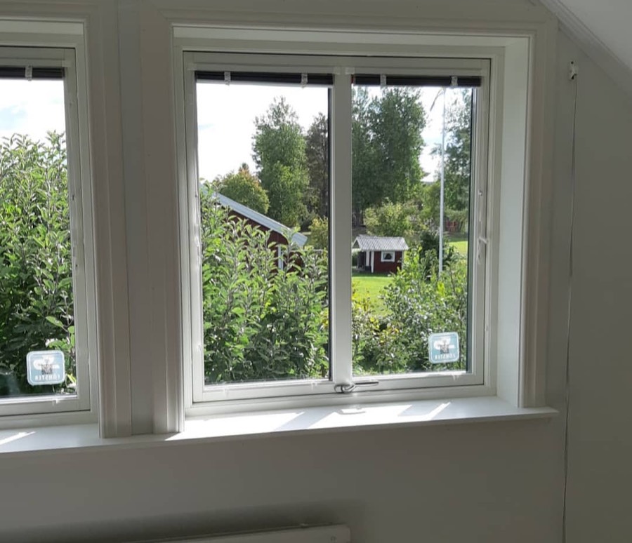 Fönsterbyte på Skumbergsvägen i Hudiksvall
