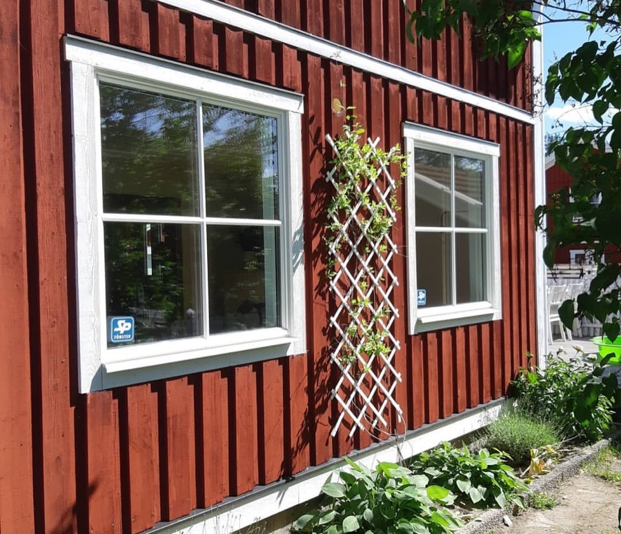 Fönstermontage på Laduvägen i Hudiksvall