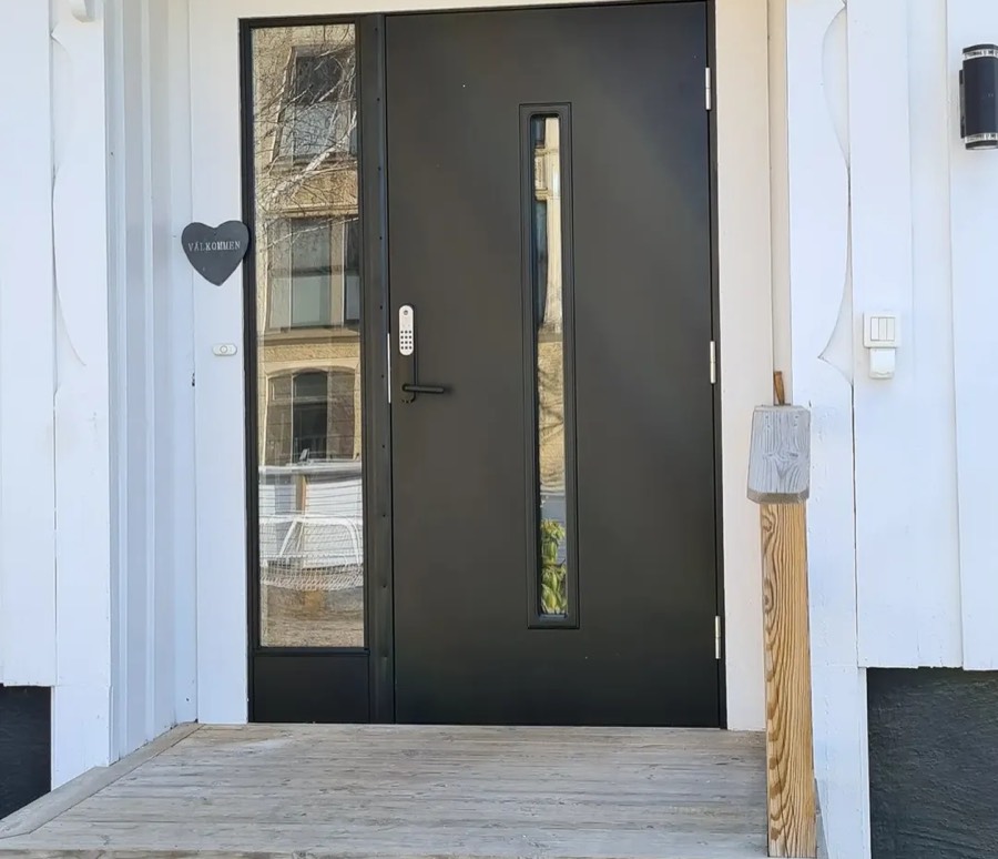 Fönsterbyte på Verkstadsgatan i Hudiksvall